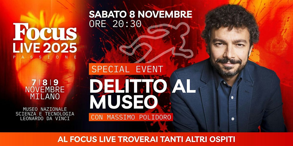 Focus Live 2025 - DELITTO AL MUSEO