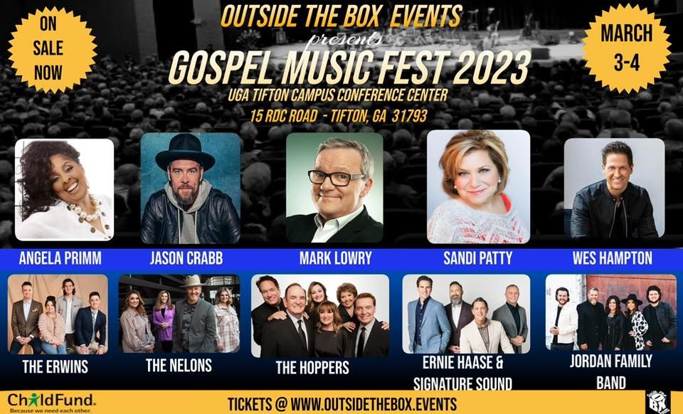 Gospel Music Fest 2023 UGA Tifton Campus Conference Center March 3