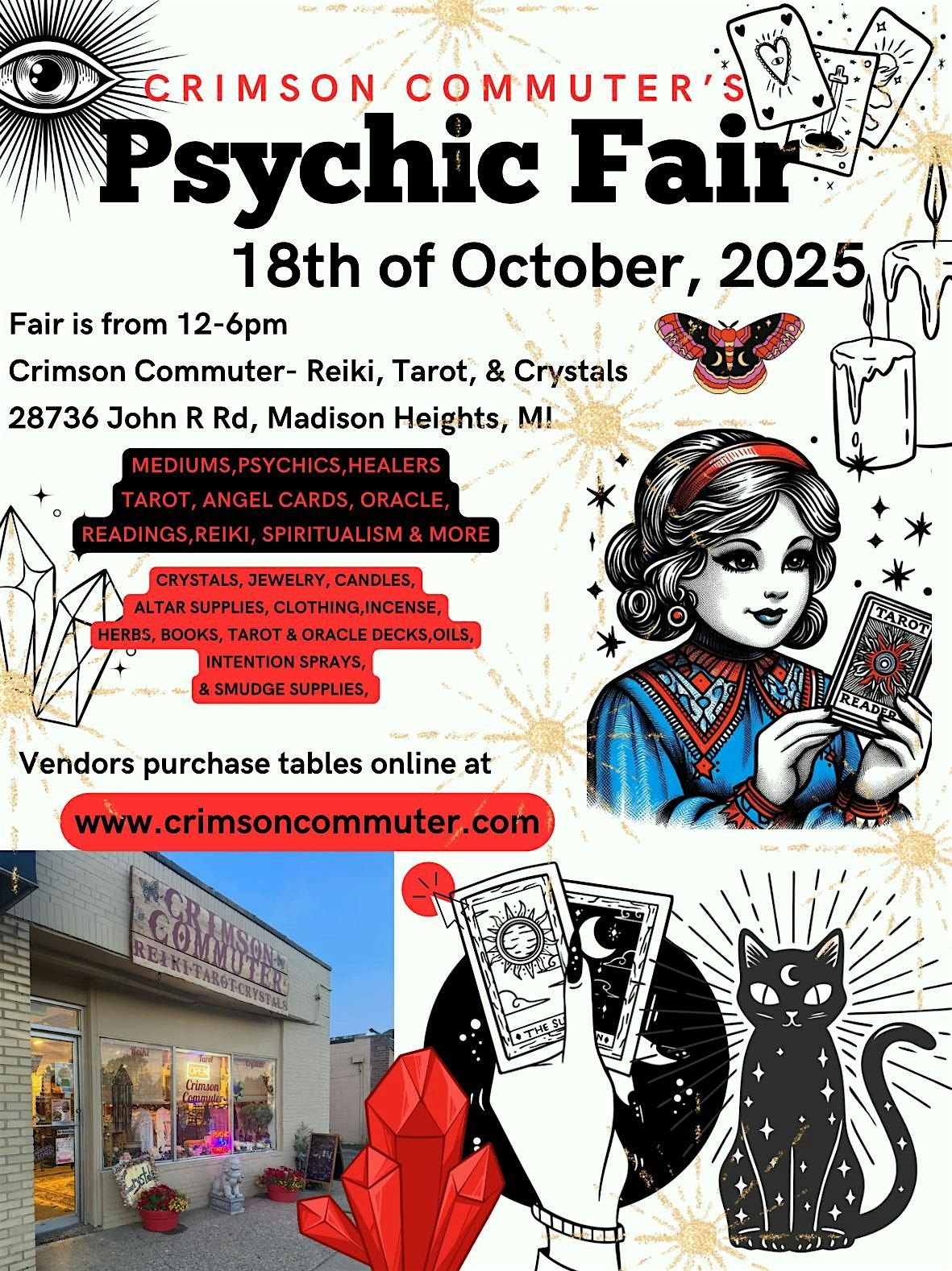 Psychic Fair at Crimson Commuter