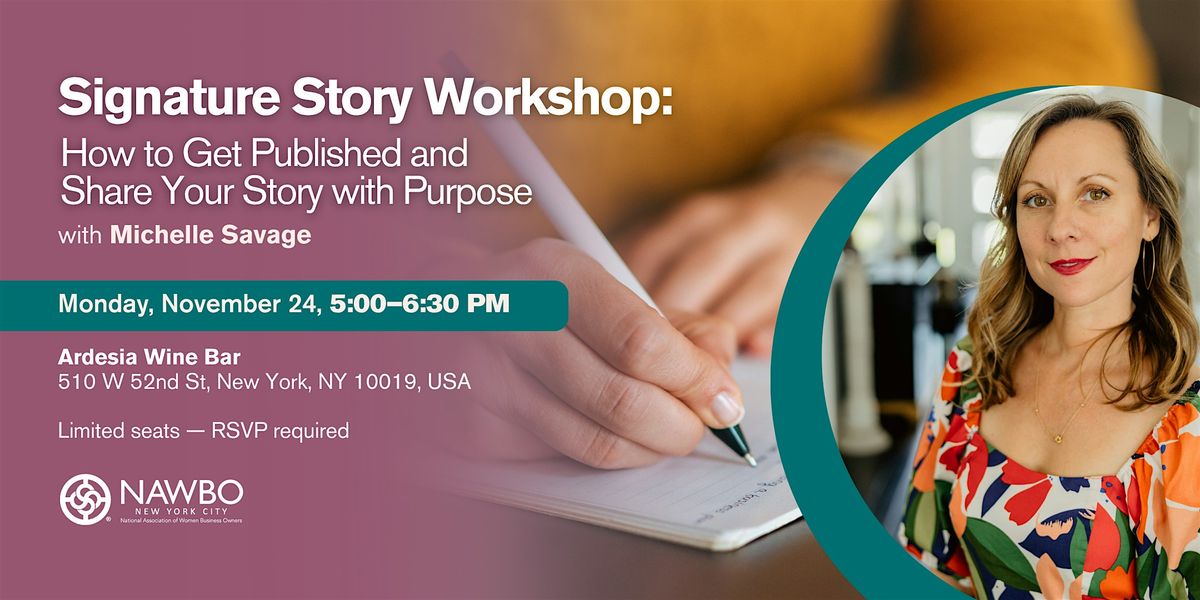 How to Get Published and Share Your Story with Purpose