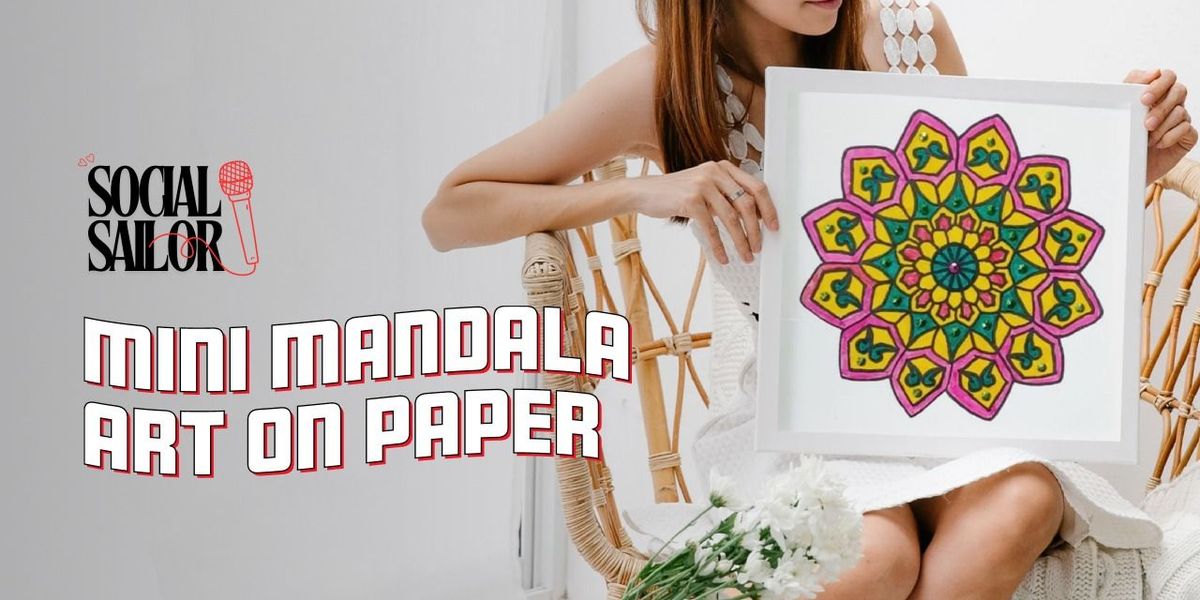 Mini mandala Art Workshop - Mumbai