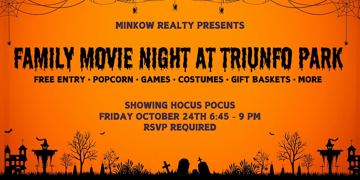 Halloween Movie Night at Triunfo Park