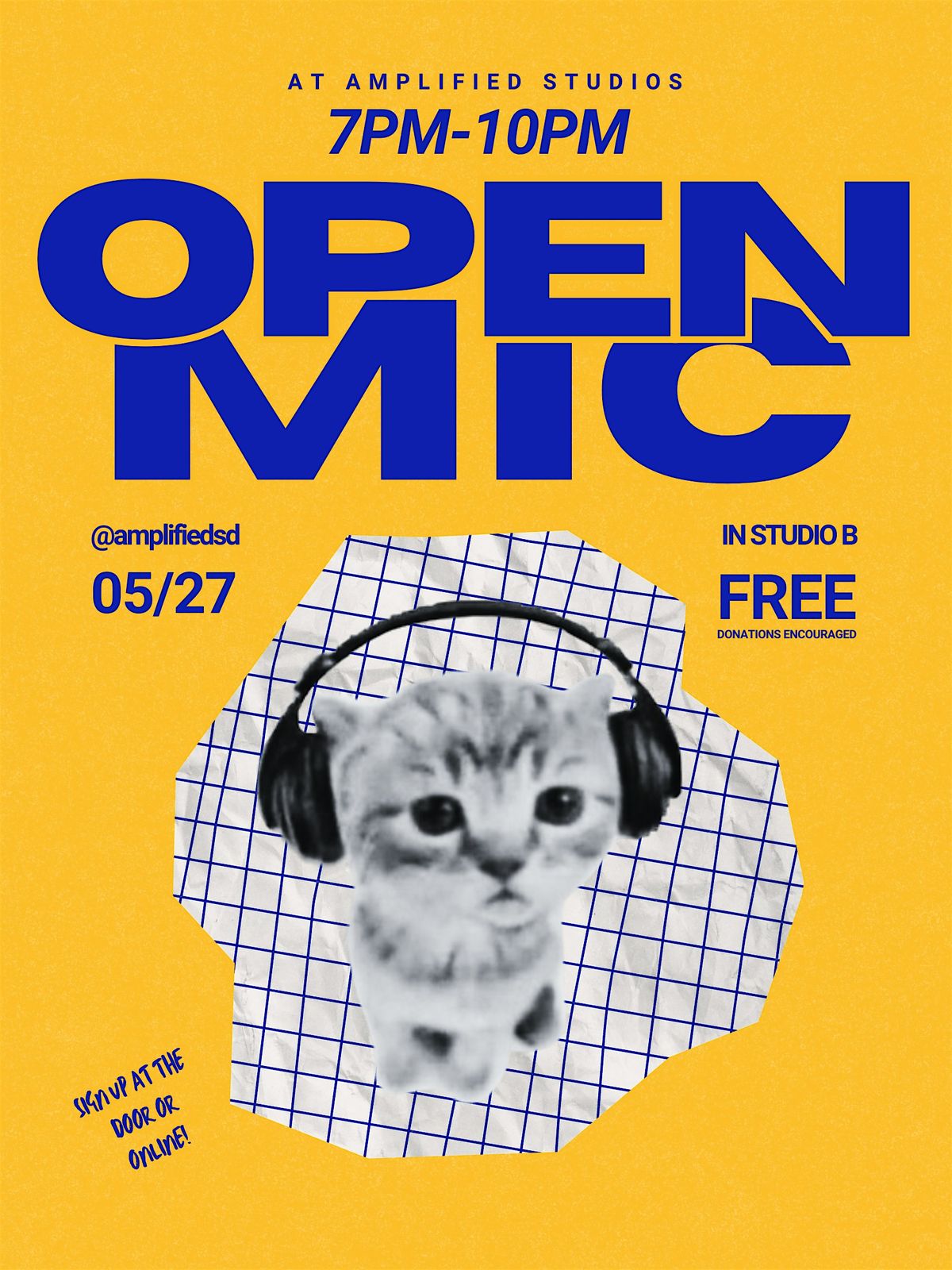 05\/27 Amplified Studios Open Mic (May 2026)