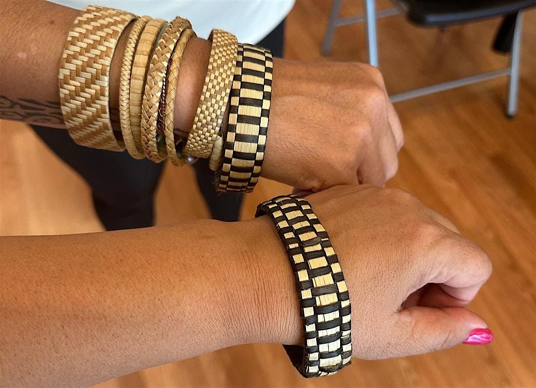 Lauhala Bracelet Weaving Craft Class