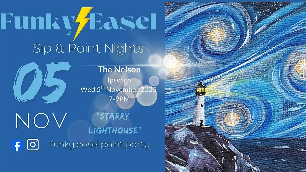 The Funky Easel Sip & Paint Party