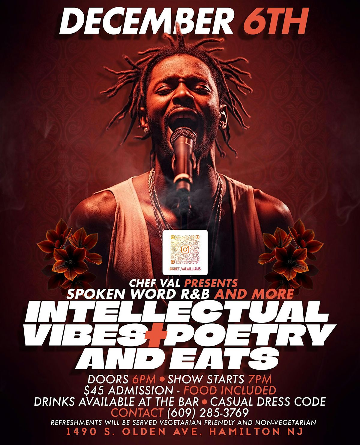 Intellectual Vibes R&B Poetry & Eats