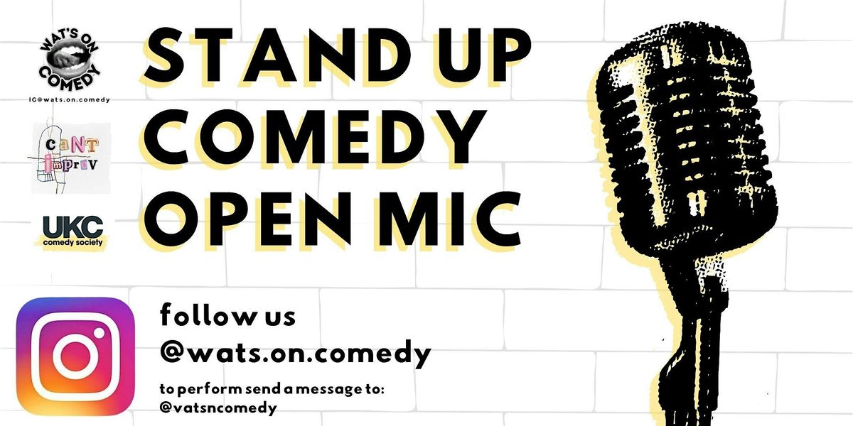 Stand Up Comedy OPEN MIC - FREE