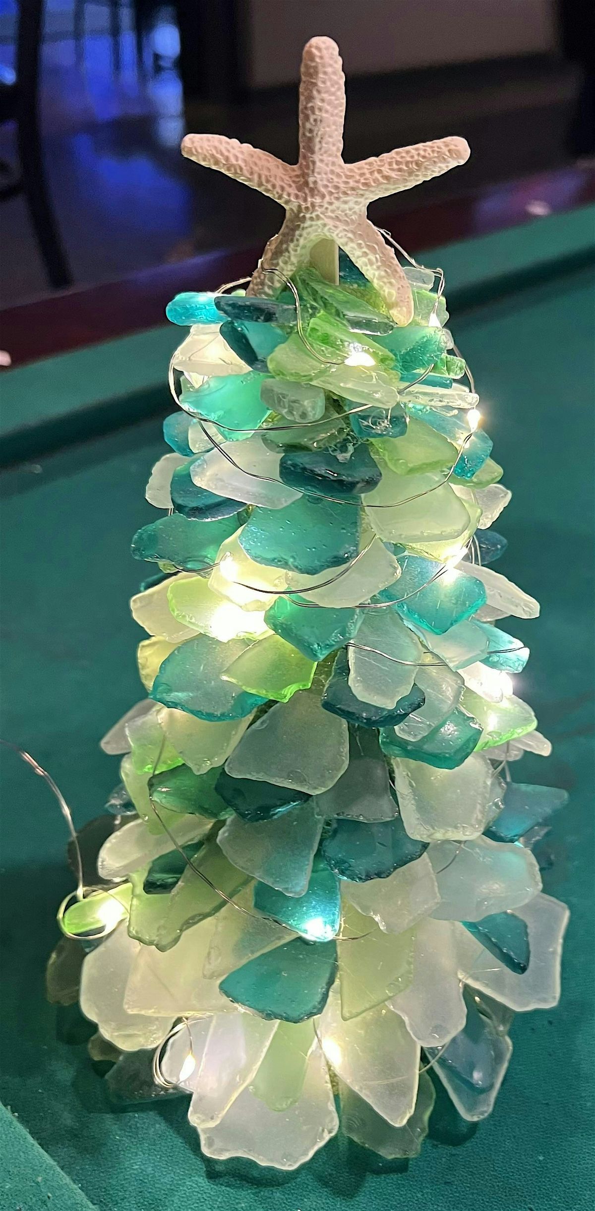 Create A Sea Glass Tree with Artist at Heart in Quintana's Speakeasy