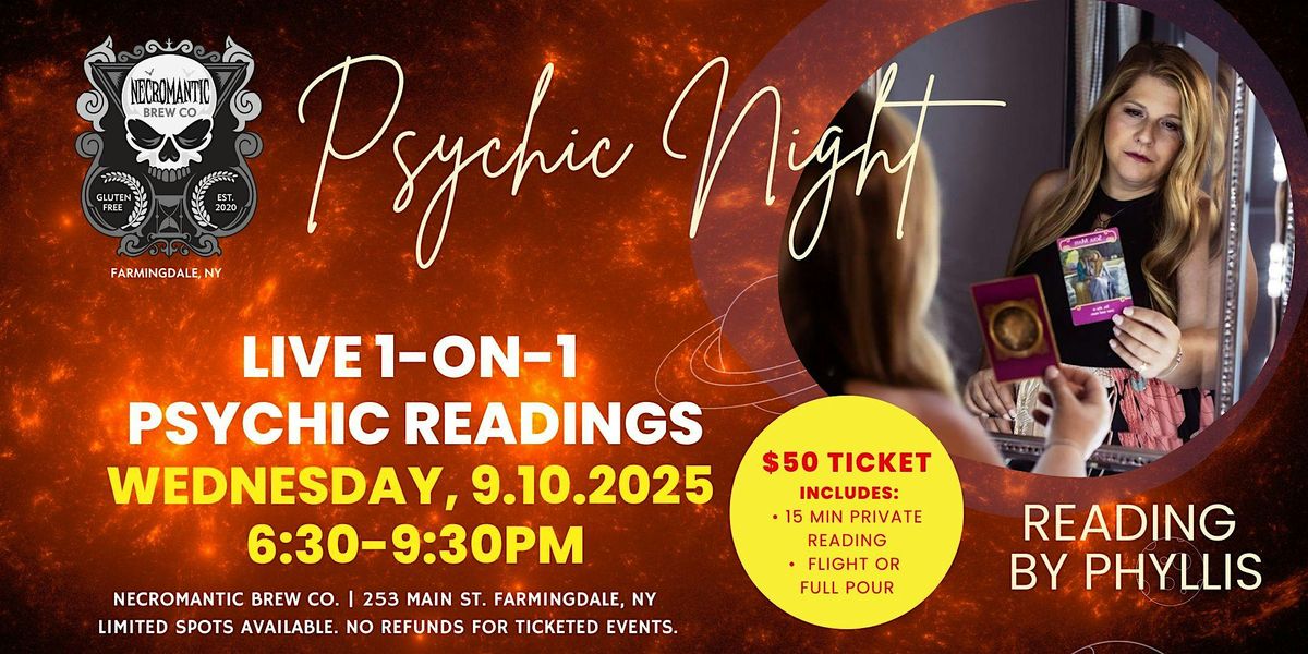 September Psychic Night - Farmingdale ,NY