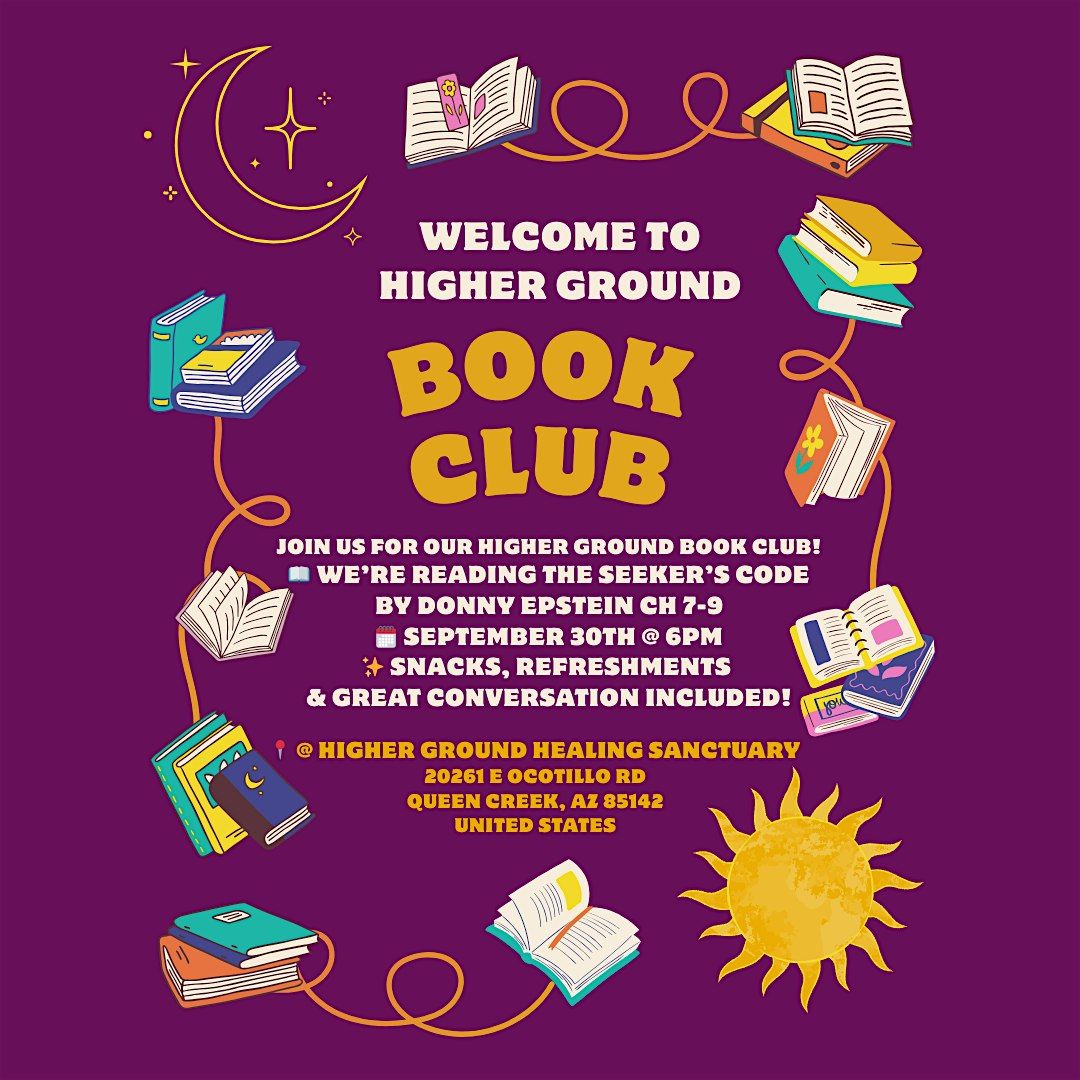 Higher Ground Book Club!