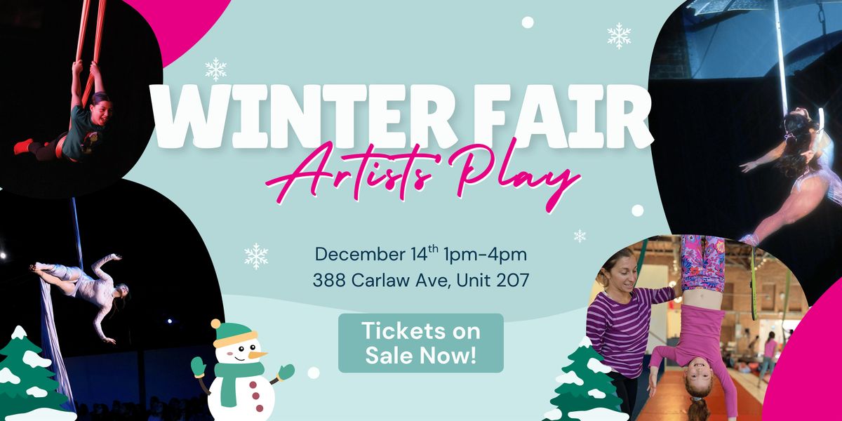 Artists' Play Winter Fair