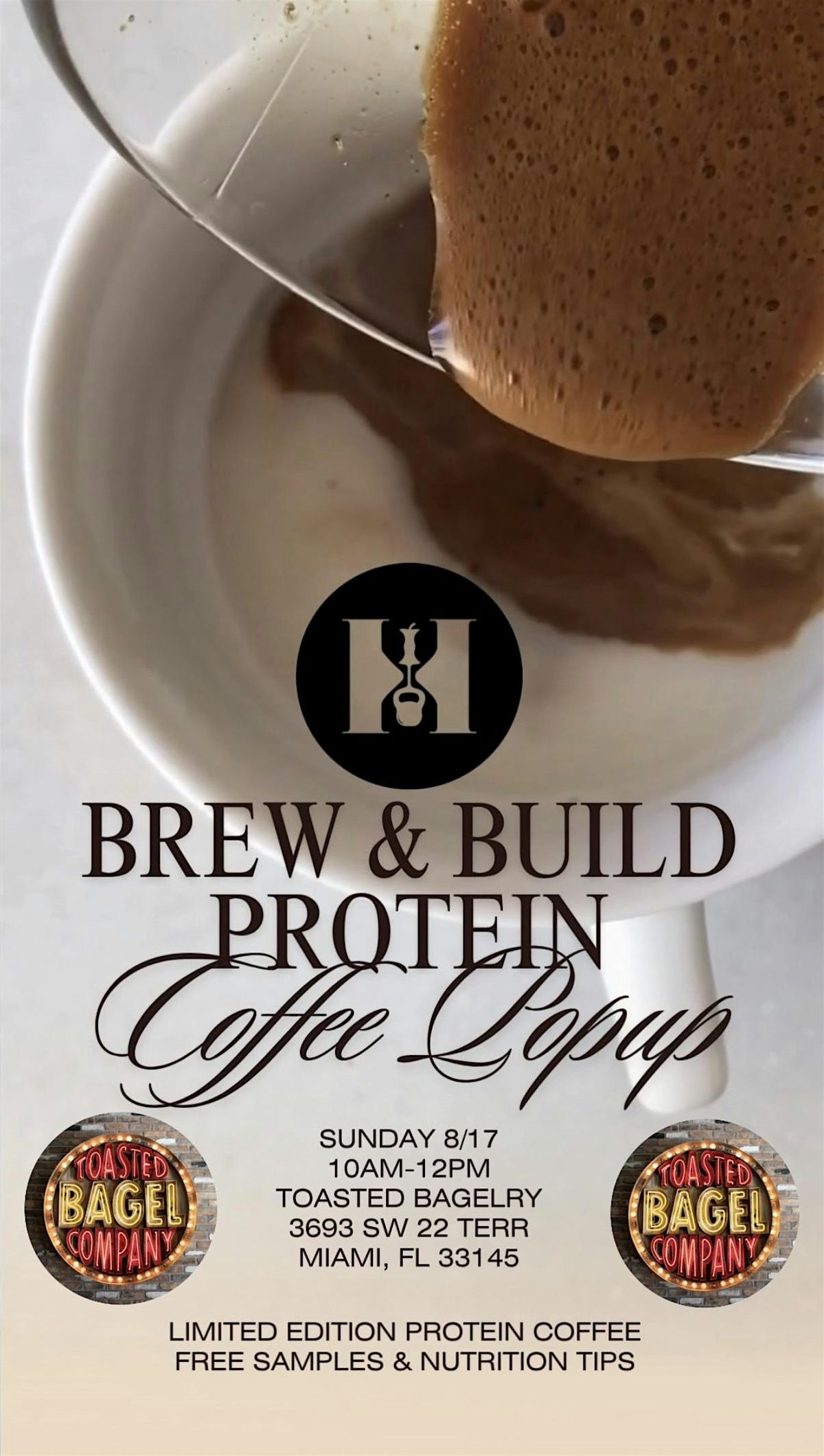 Brew & Build Protein Coffee Popup