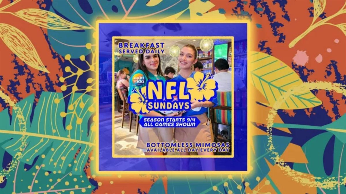 NFL Sundays Venice Beach + Bottomless Mimosas (Available All Day)