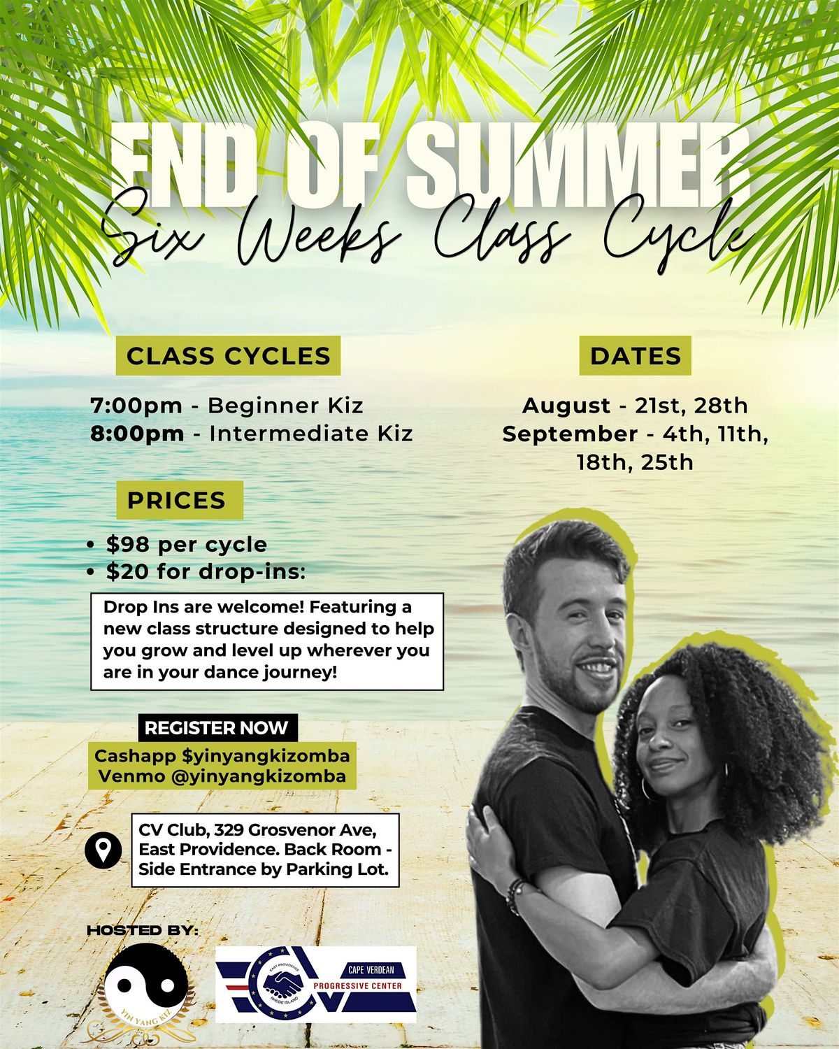 End of Summer Kizomba\/Urban Kiz Class Series