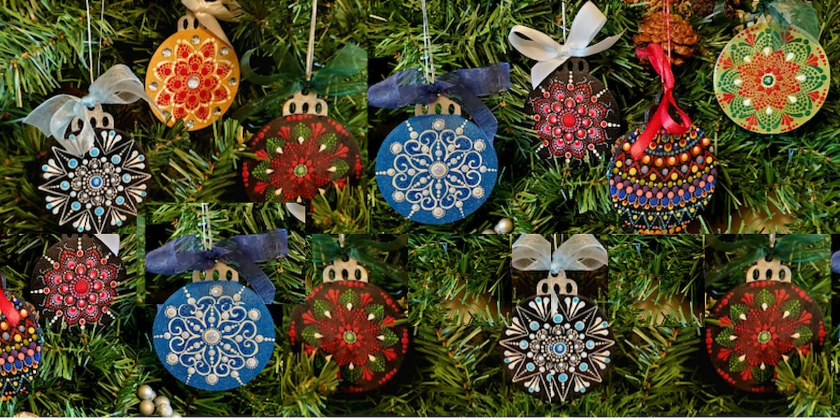 4TH Annual Mandala Ornament Workshop
