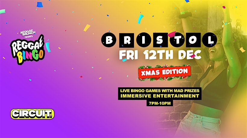 Reggae Bingo - BRISTOL - Fri 12th Dec