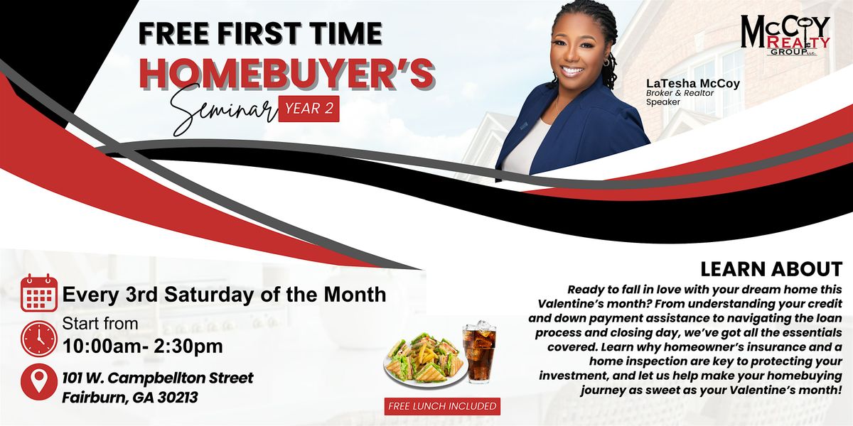 FREE First Time Homebuyer's Seminar