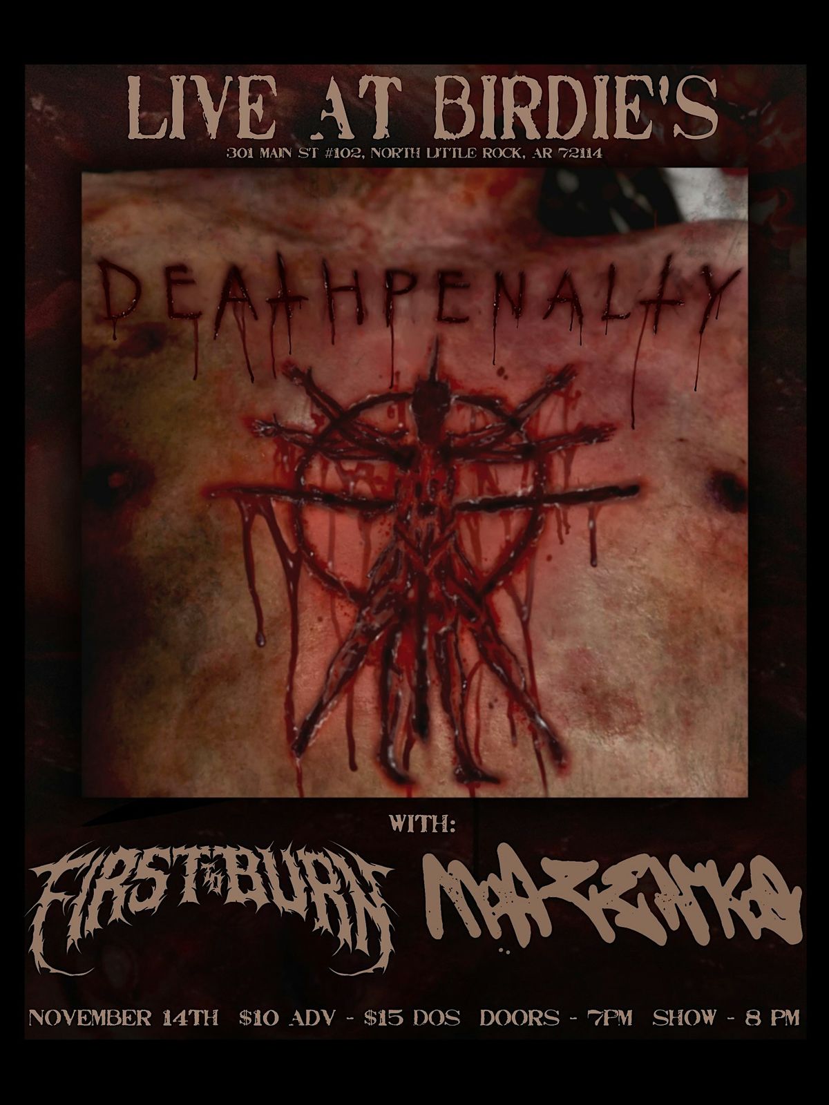 Deathpenalty\/First to Burn\/Mazenko