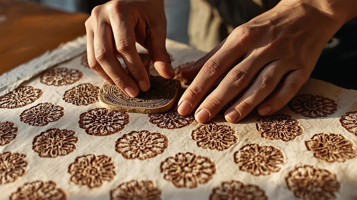 Festive Printmaking & Furoshiki Workshop with Rebecca Scott