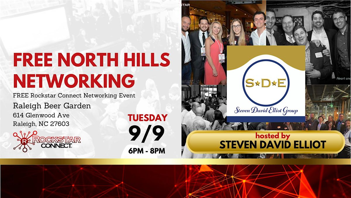 Free North Hills Networking Rockstar Connect Event (September, NC)