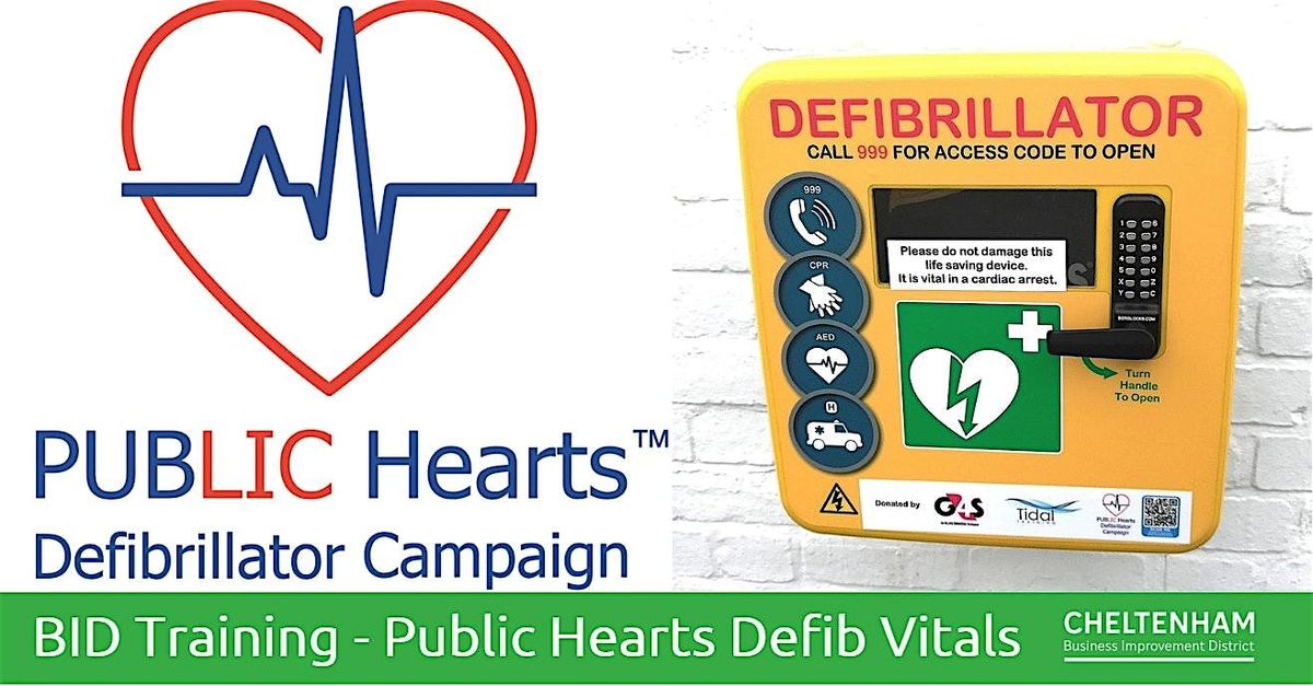 BID Training - Public Hearts Defib Vitals