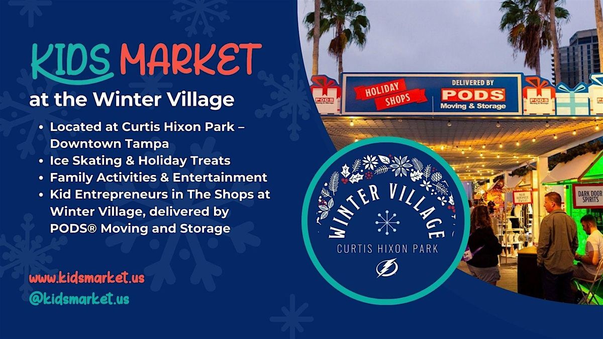 Kids Market at Winter Village