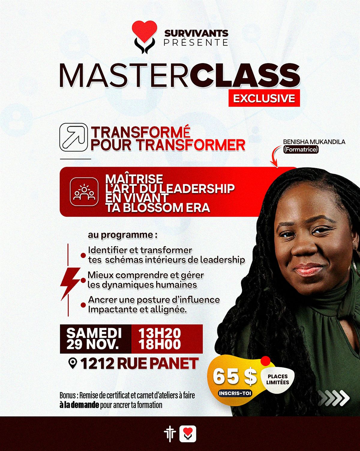 Transform\u00e9 pour transformer : Ma\u00eetriser l'art du leadership