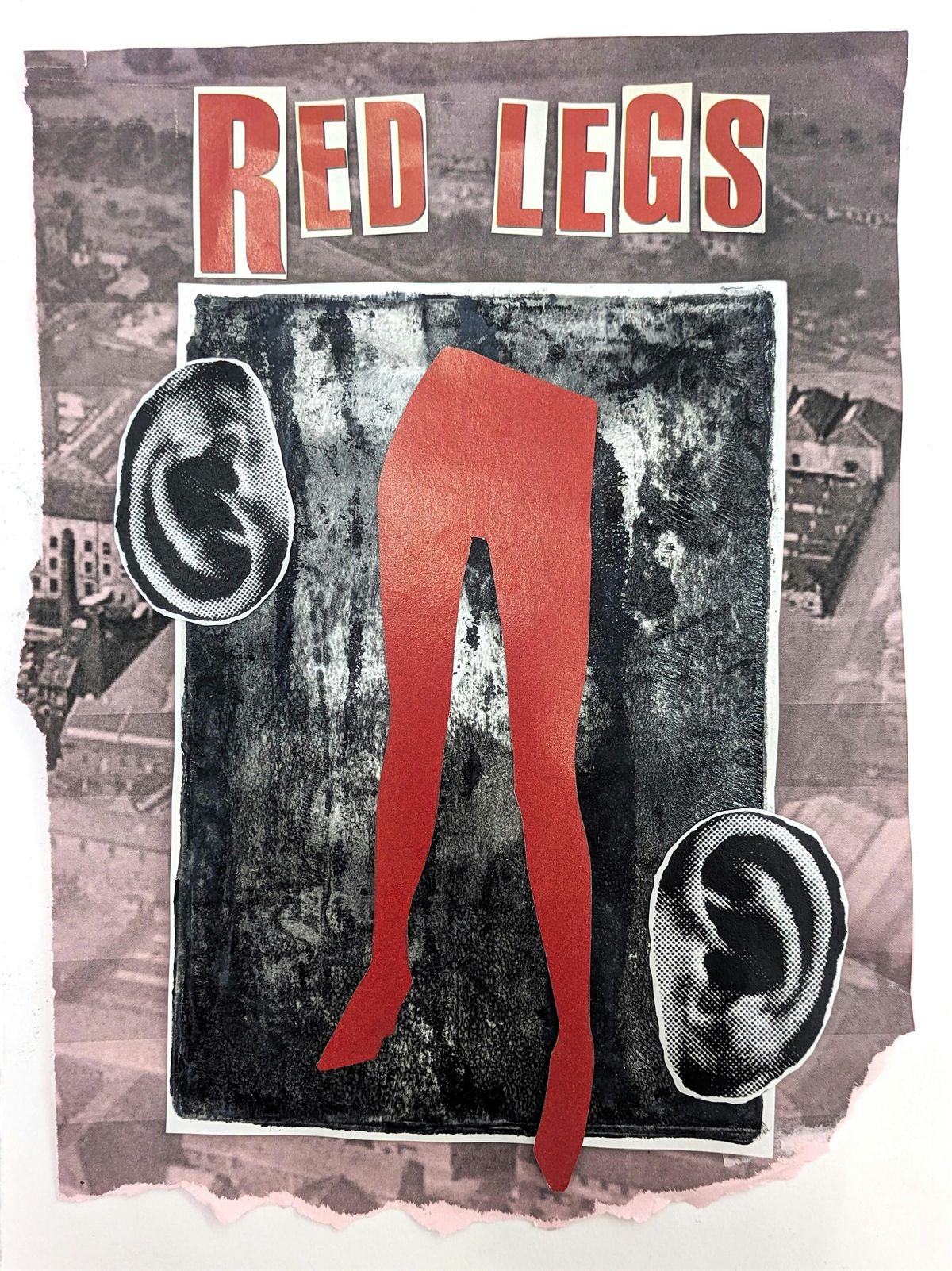 RED LEGS - A Collage Making Workshop
