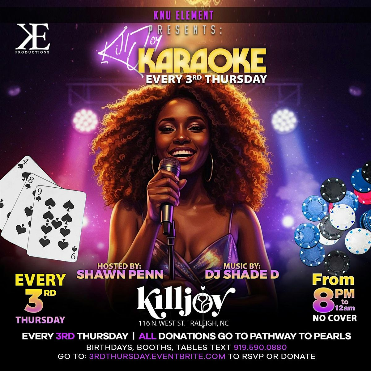 Karaoke 3rd Thursday's @ KillJoy || NO COVER || 8pm-12am