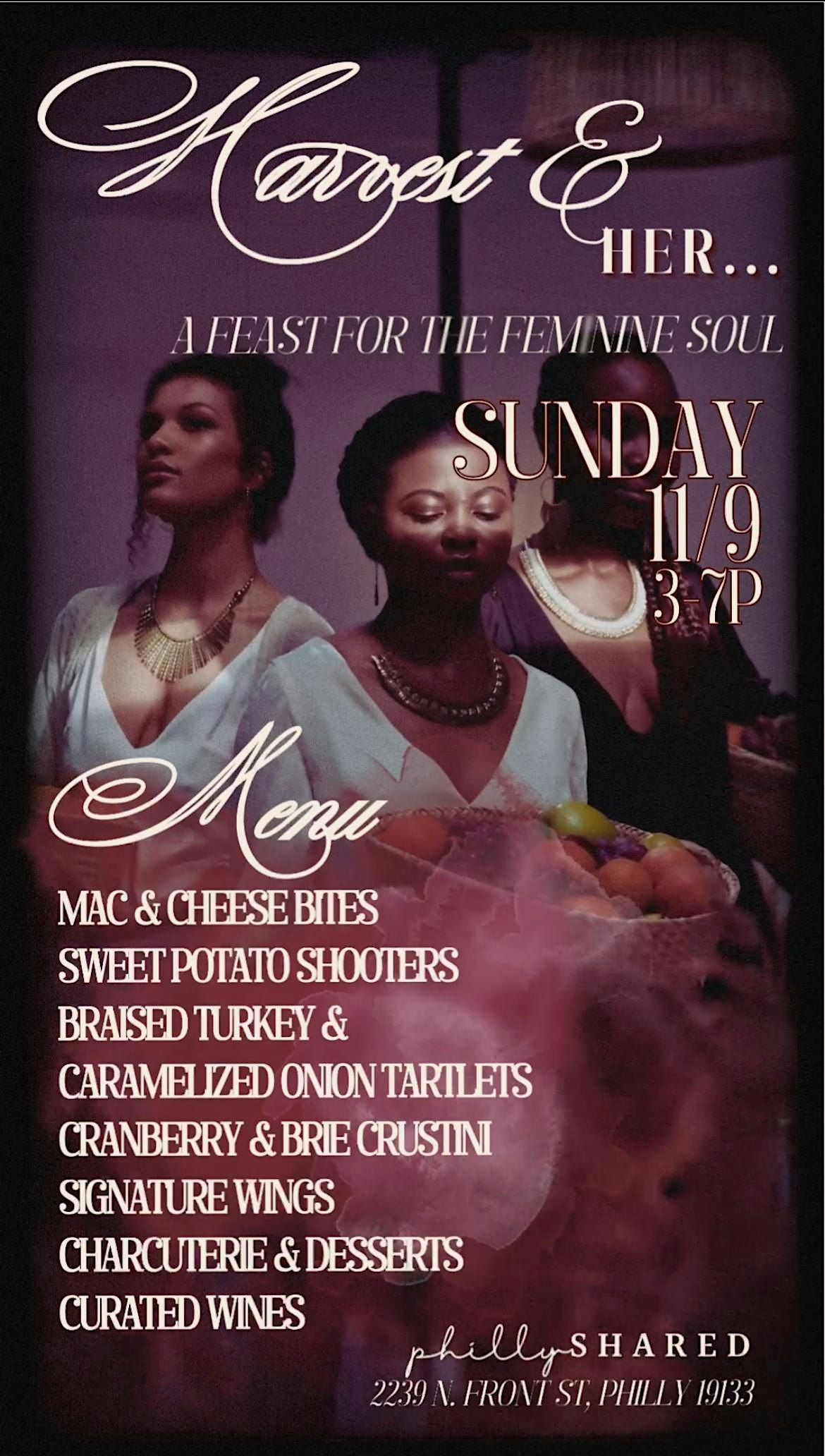 Harvest & Her - A Feast For The Feminine Soul