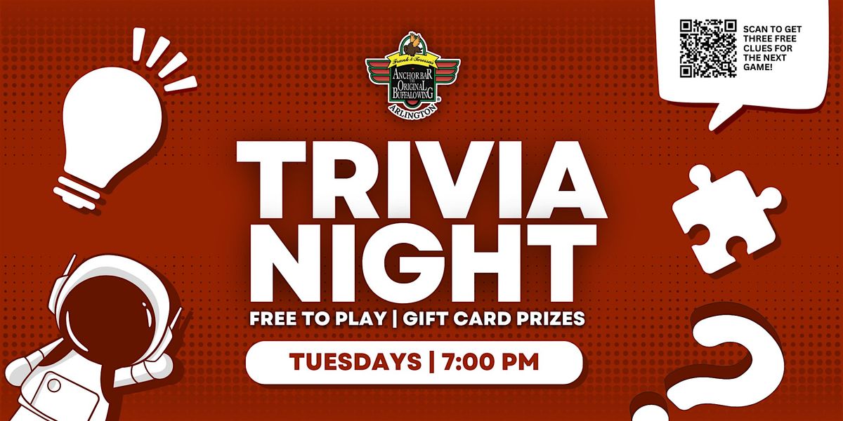 Trivia Night at Anchor Bar Arlington
