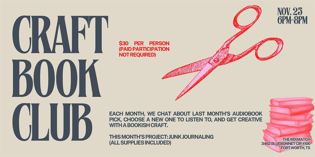 Craft Book Club: Junk Journaling