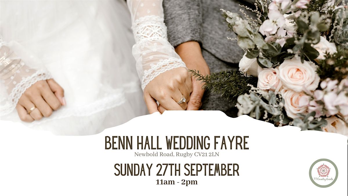 BENN Hall, Rugby Wedding Fayre