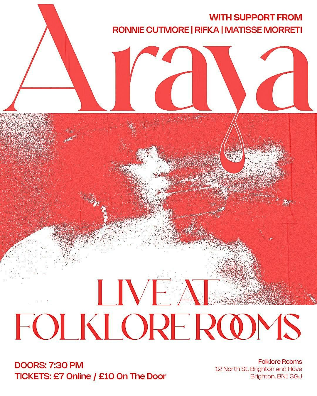 Araya at The Folklore Rooms