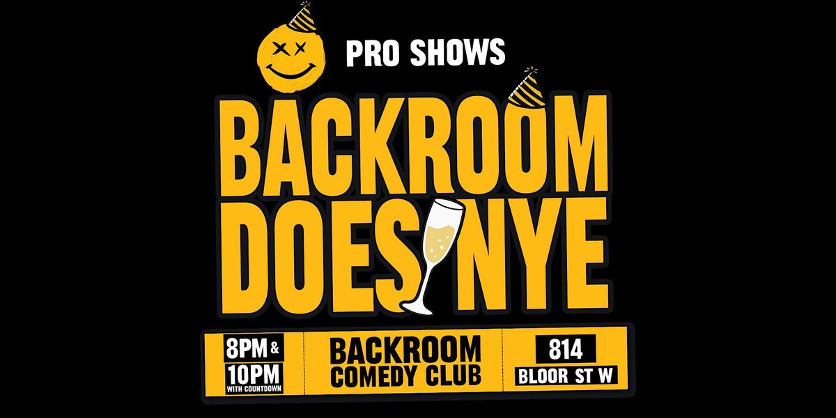 NEW YEAR STAND UP COMEDY SHOW @ Backroom Comedy Club