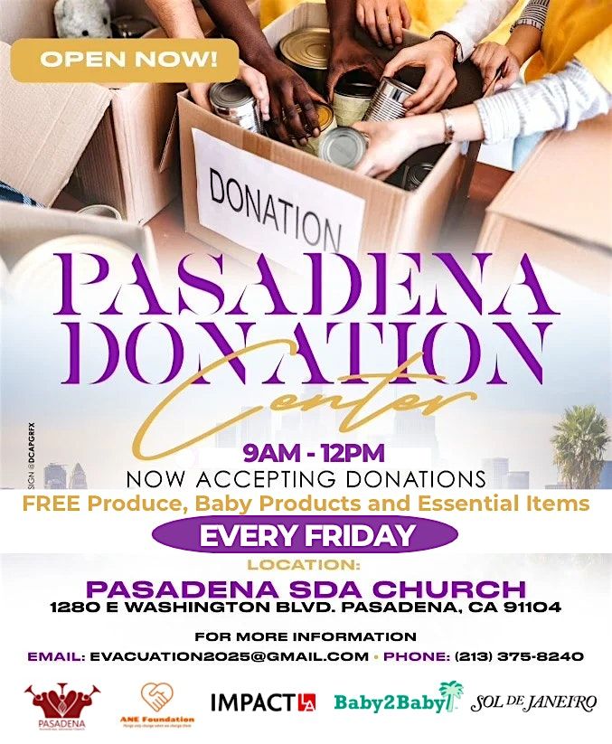 Volunteers Needed Pasadena