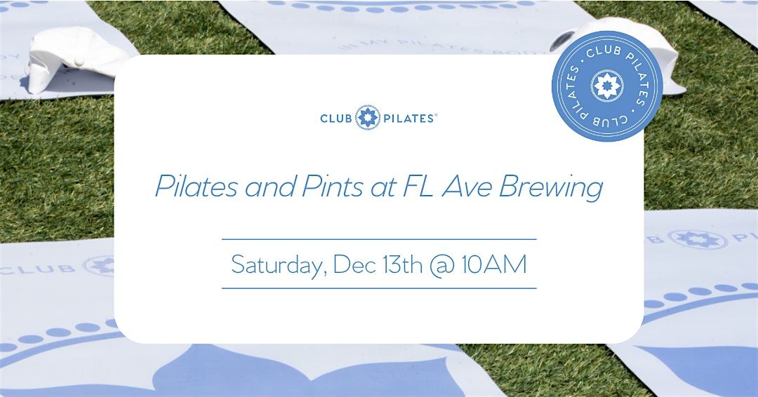 Pilates and Pints at Florida Avenue Brewing
