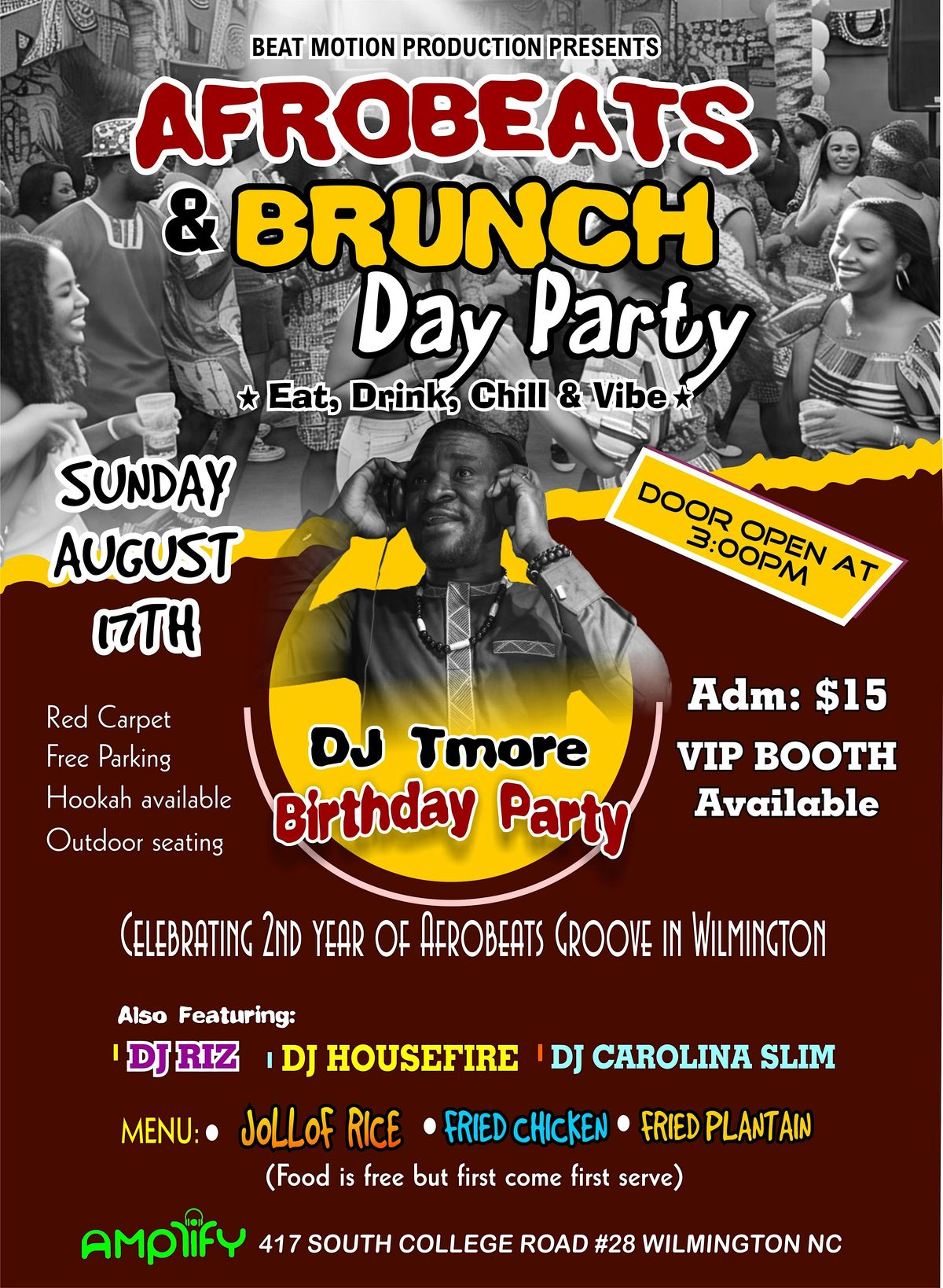 Afrobeats and Brunch Day Party