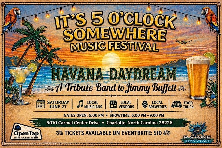 Havana Daydream - A Tribute Band to Jimmy Buffett