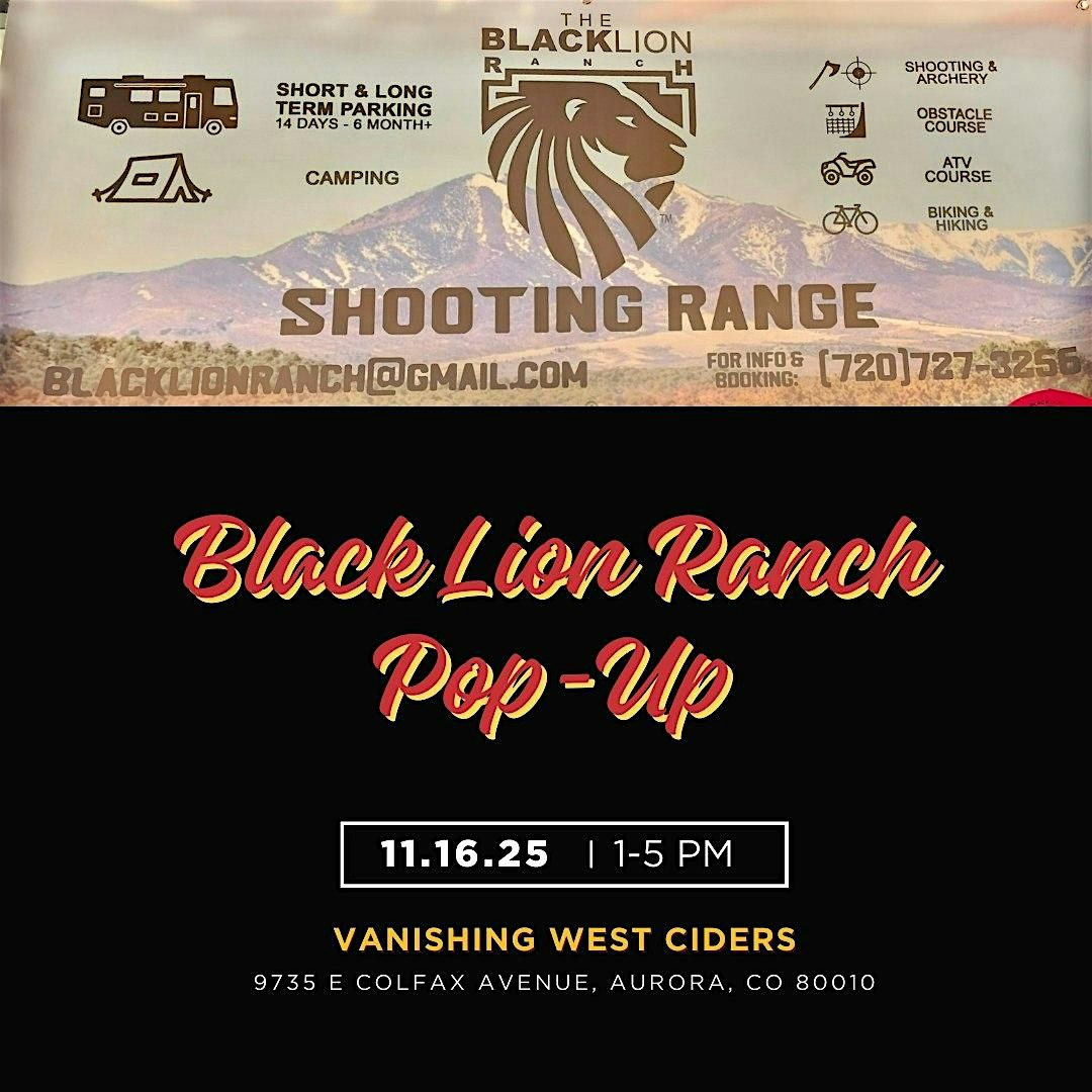 Black Lion Ranch Pop-Up