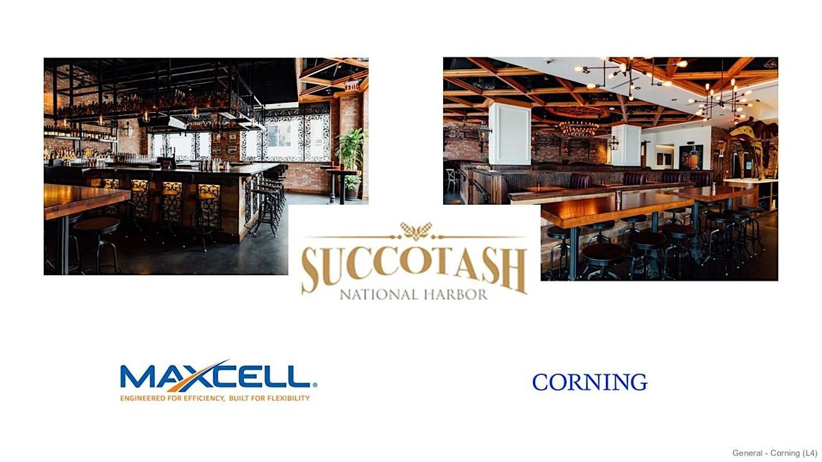 ITW Private Happy Hour | MaxCell & Corning