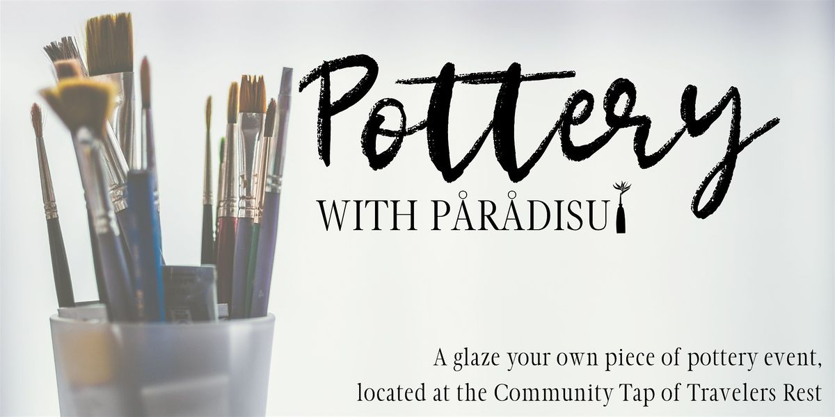 Pottery with P\u00e5r\u00e5disu - Ceramic Cocktail Glass Painting @ 6&20 Distillery!
