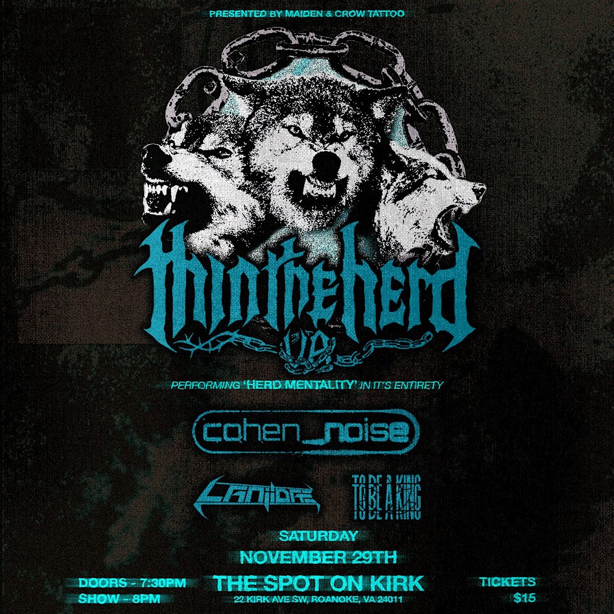 Maiden & Crow Presents: Thin The Herd VA EP Anniversary Show