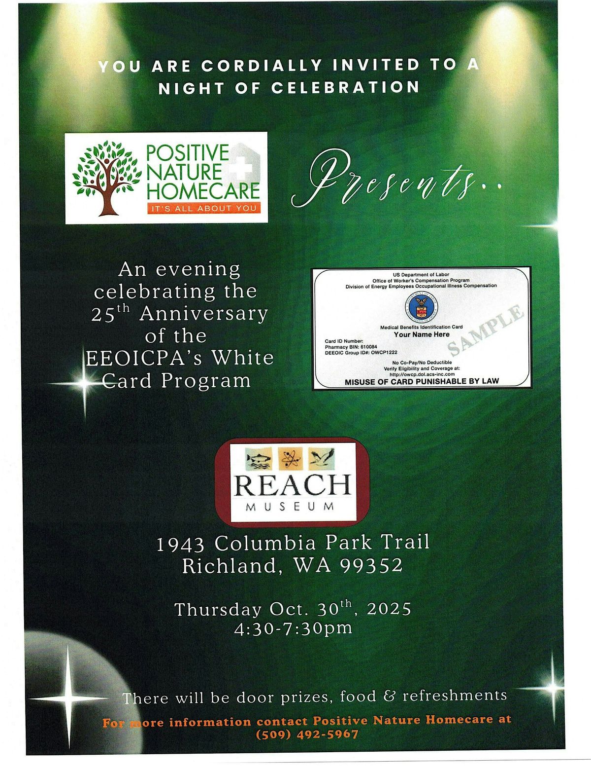 25th Anniversary of EEOICPA Benefits Celebration