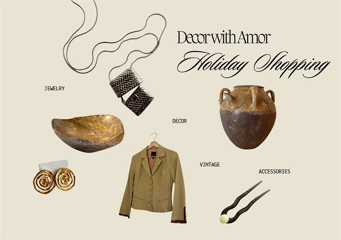 Decor with Amor Holiday Gift Shopping