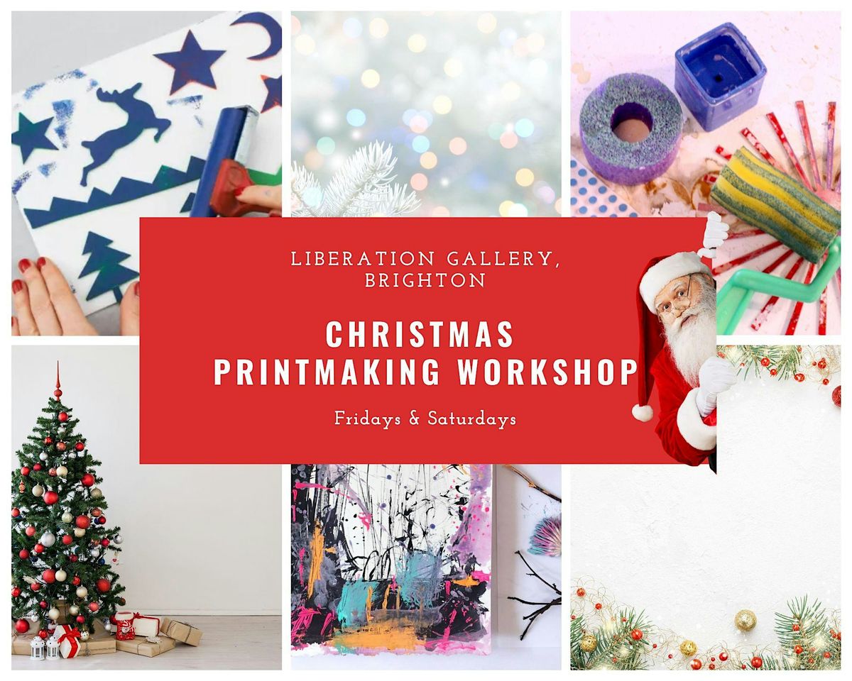 Christmas Printmaking Creative Workshop