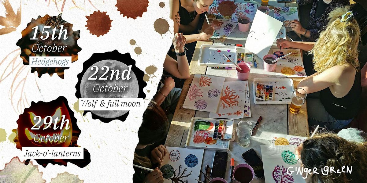 Pub Watercolours - Weekly Art Class (Wednesday Evenings)