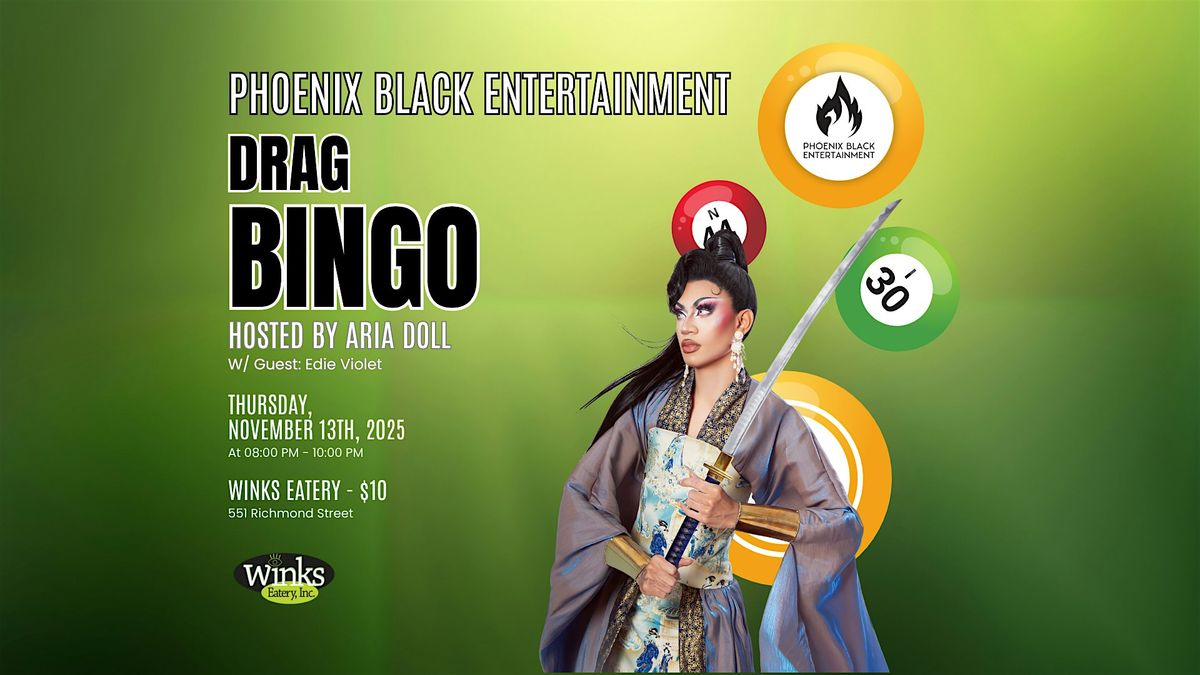DRAG BINGO at Winks!