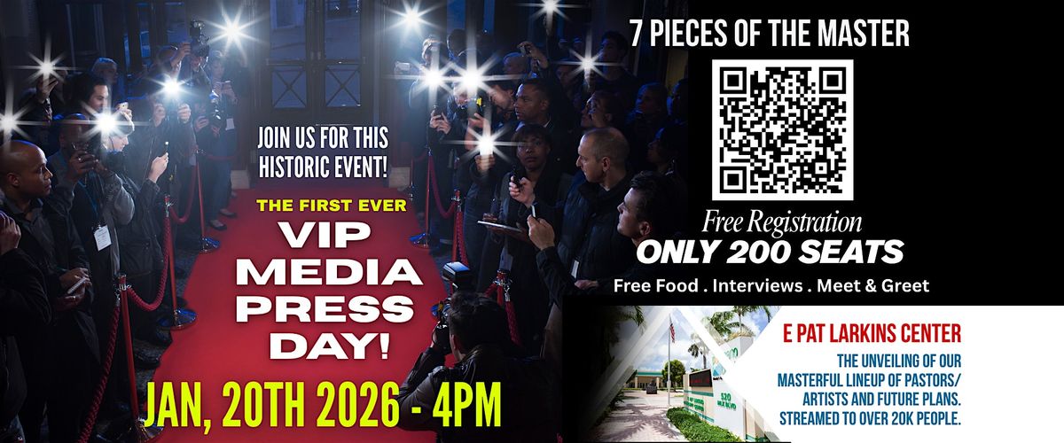 7PM Media Press Day - You Saw fit! 7 Pieces of the Master.