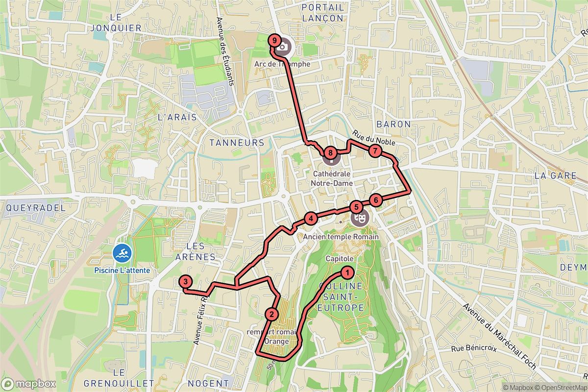 Orange Audio Tour: Echoes of Empire and Sacred Stones